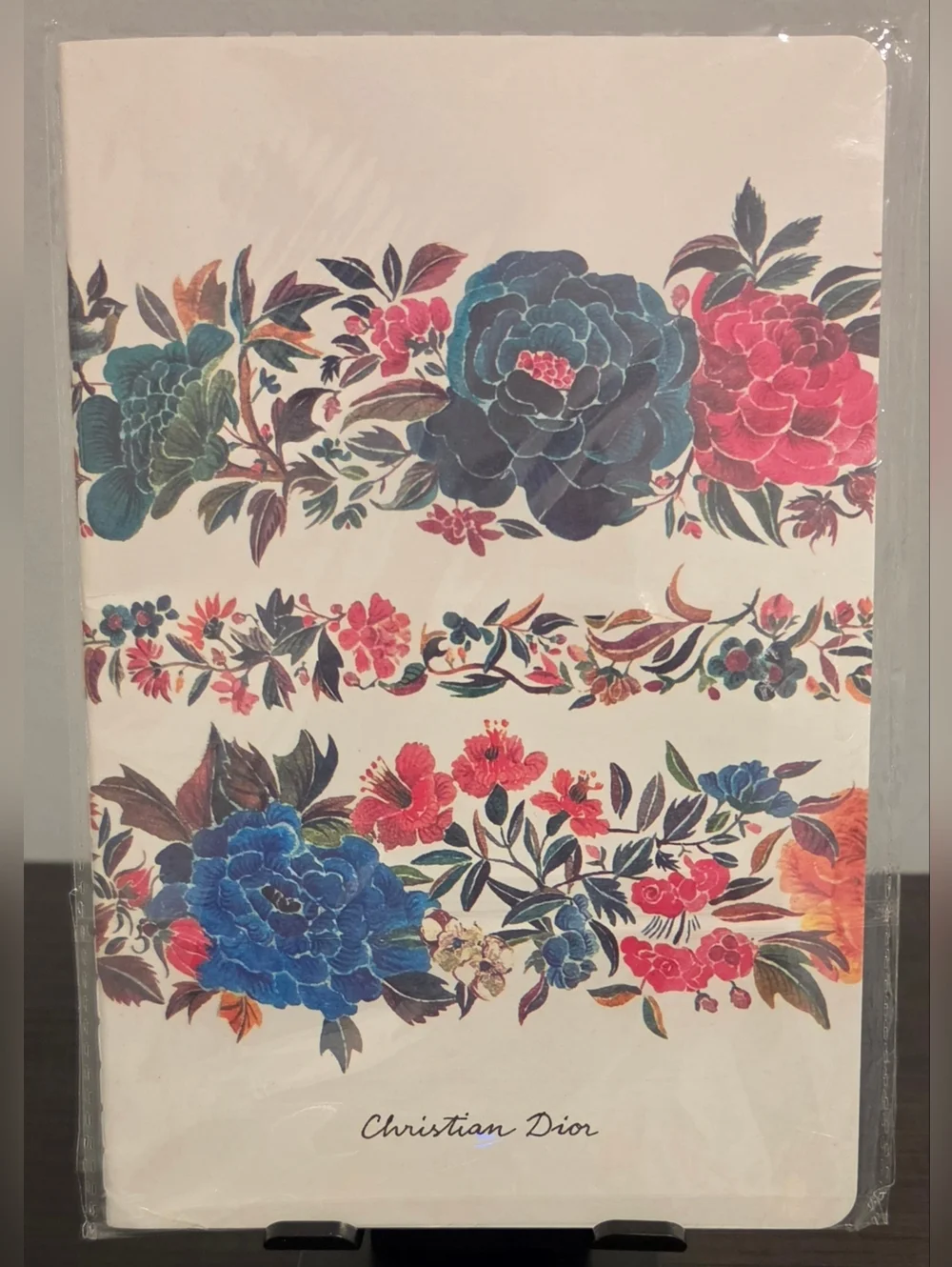 Christian Dior NWT Floral Notebook Journal Gift Set Luxury Stationery New